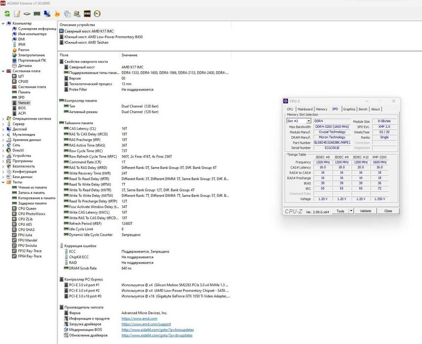 Материнская плата Asus TUF GAMING B450-PLUS II