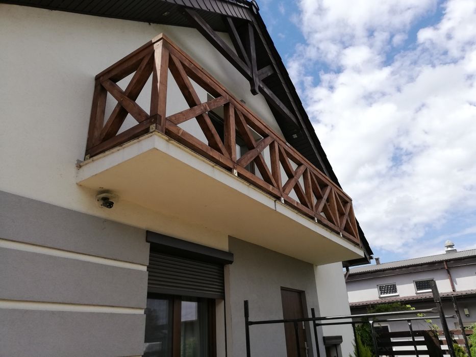 Balustrady krzyżowe barierki