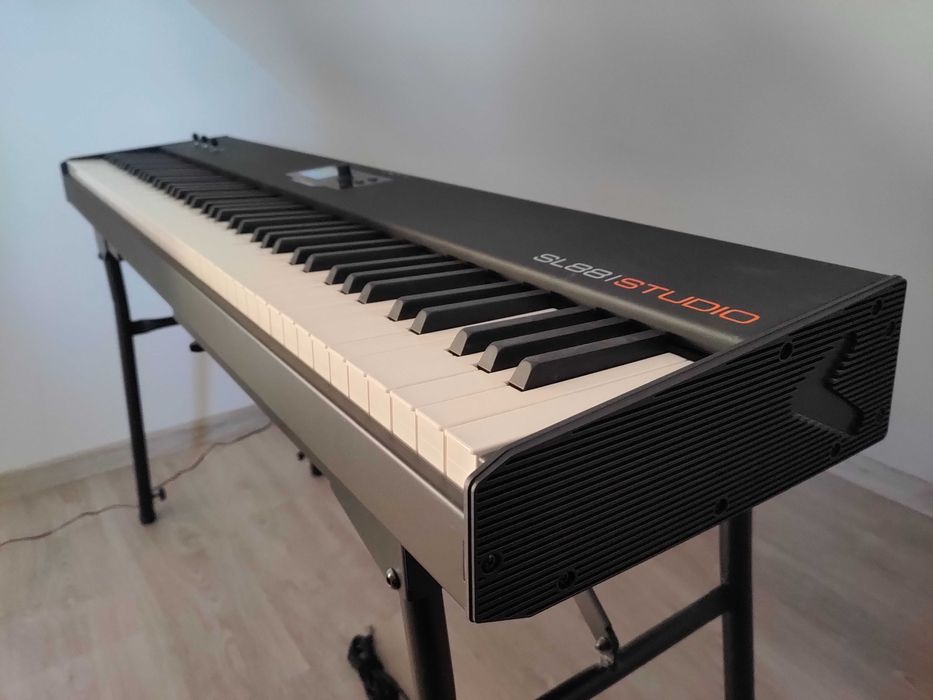 Klawiatura MIDI Studiologic SL88 Studio (stan idealny+statyw), Ważona.