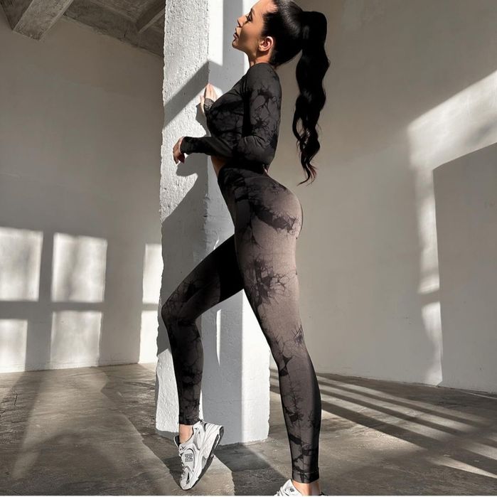Комплект легінси + рашгард, Спортивний одяг, для фітнесу