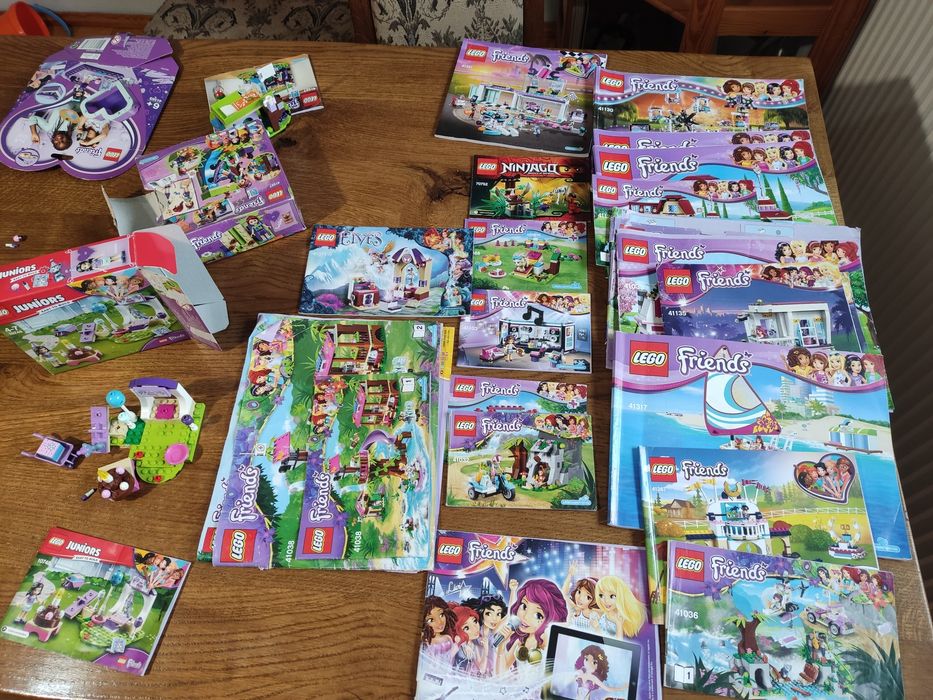 Duży zestaw klocków LEGO friends