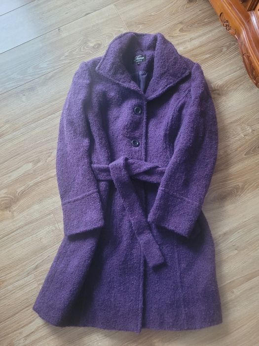 Maxi kurtka długa kurtka zimowa plus płaszcz wełniany