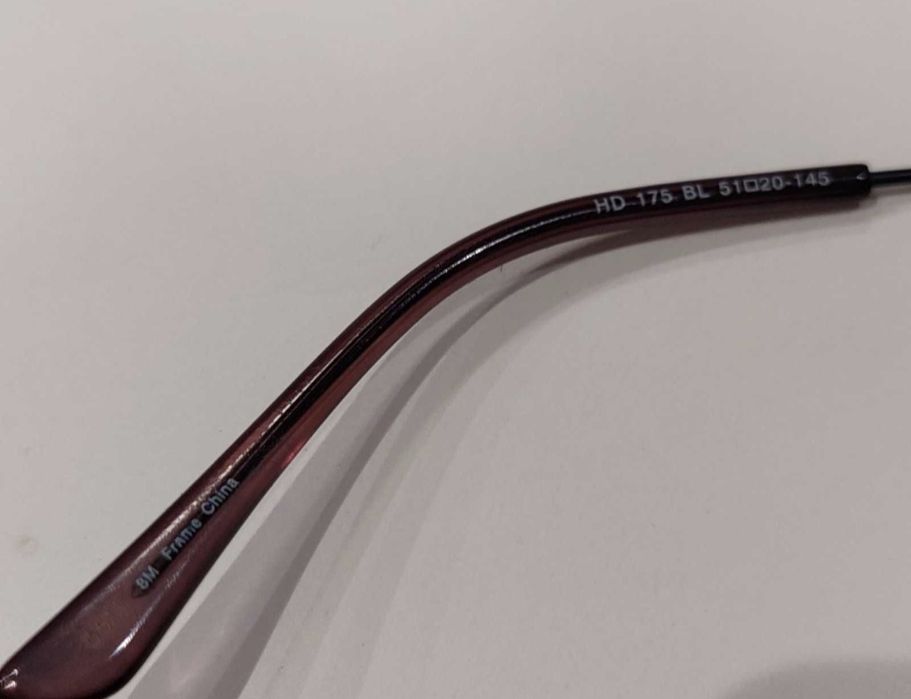 Wąskie męskie  oprawki  HD-175 od Harley Davidson!