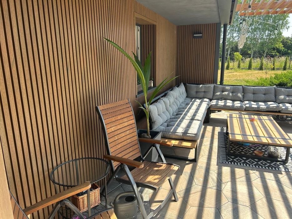 Lamele kompozytowe Deska kompozytowa fasadowa elewacyjna lamelowa 3D