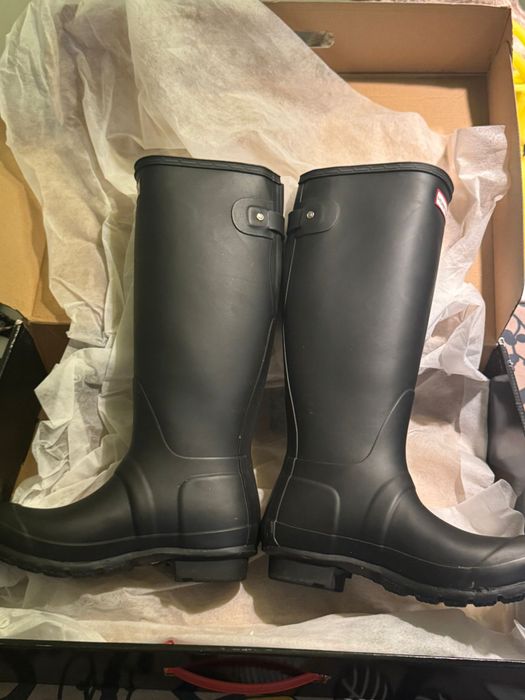 Hunter galochas pretas