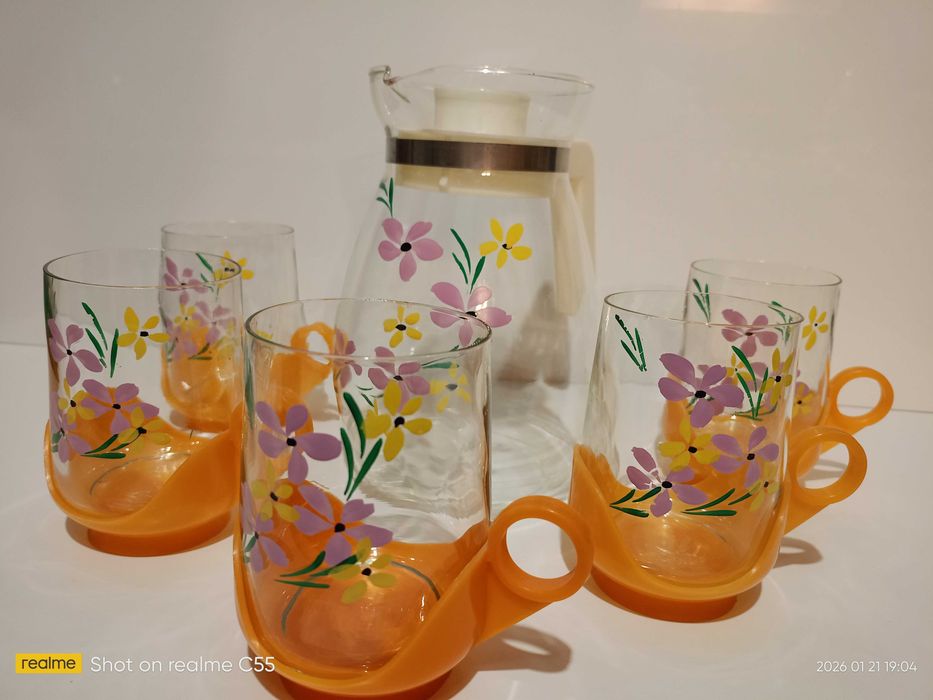 PRL szklanki i inne przefmioty