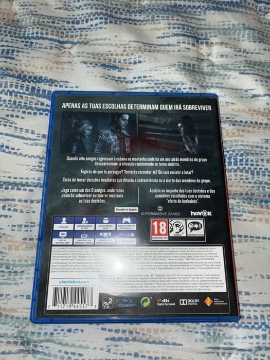Jogo Until Dawn Ps4