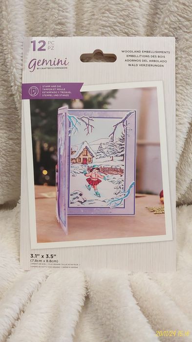 Zestaw stempli I wykrojników świątecznych