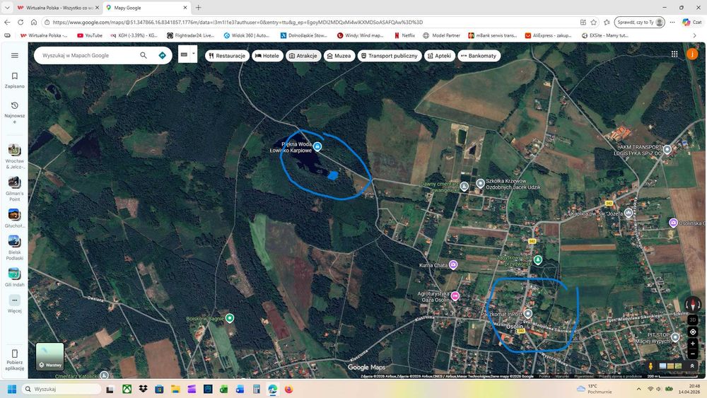 Domek letniskowy nad jeziorem pod Wrocławiem