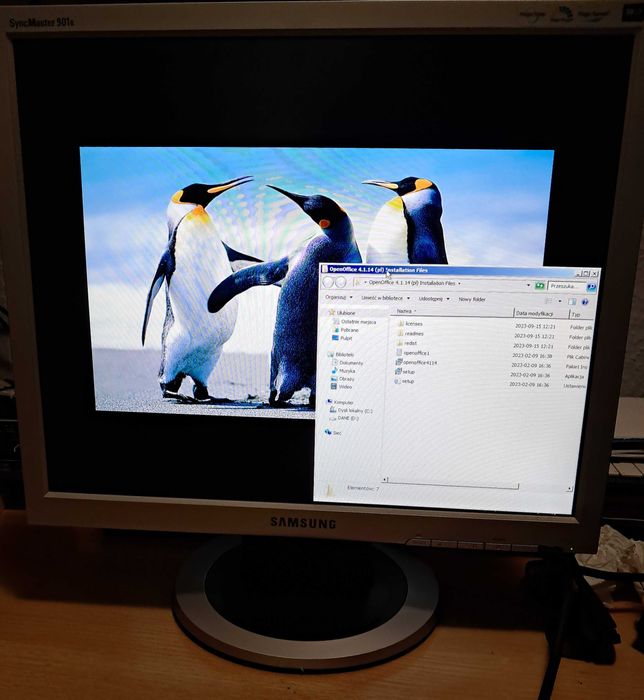 Monitor Samsung Syncmaster 901B 19 cali.