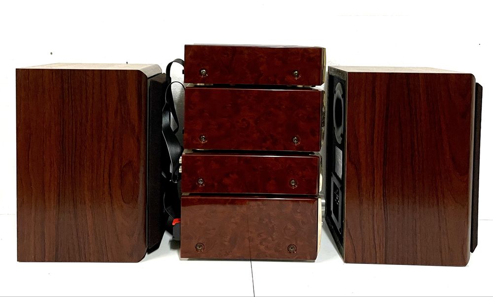 TECHNICS HD-51 Wieża Stereo, Kolumny Technics + Oryginalny Pilot