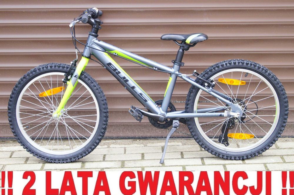 Rower dziecięcy 20' - BULLS PULSAR !! NOWE opony. Biegi.