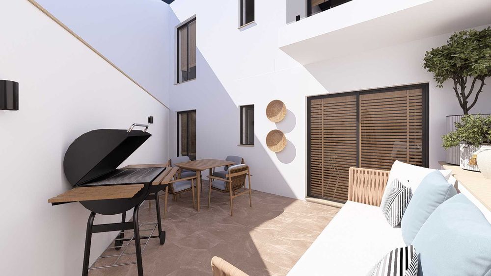 Apartamento Duplex T2 Novo a 50m da Praia - OPORTUNIDADE