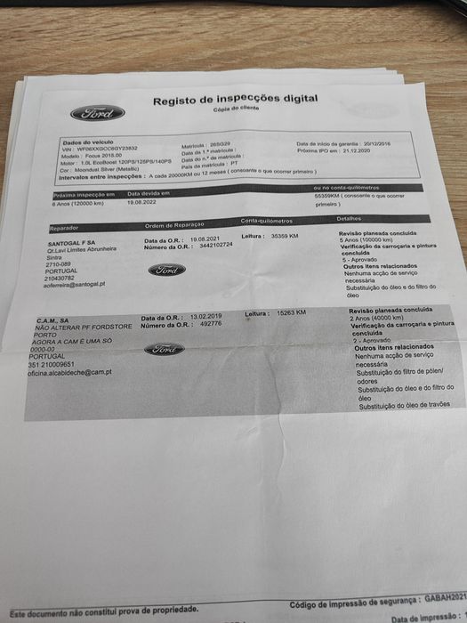 Ford focus 1.0  TITANIUM AUT