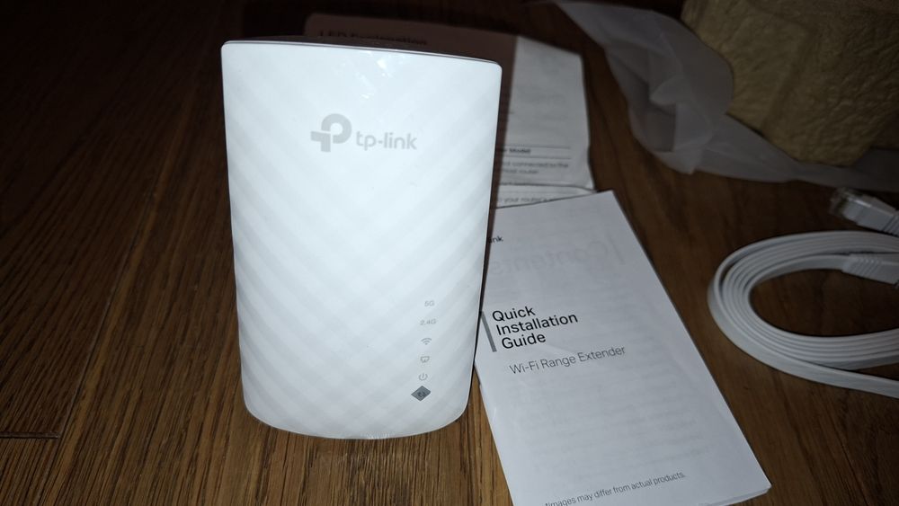 TP-Link RE200 AC750 wzmacniacz sygnału sieci wi-fi mesh extender