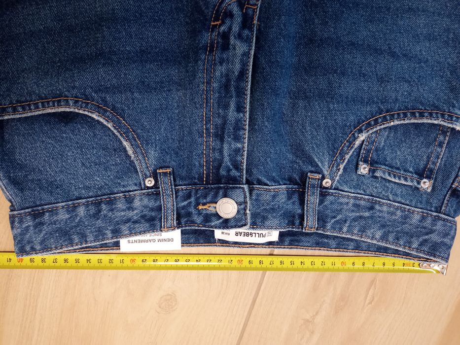 Pull bear spódnica midi dżinsowa 38