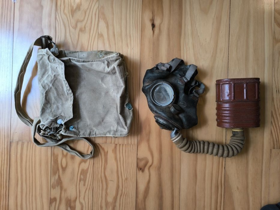 Máscara anti gás segunda guerra mundial