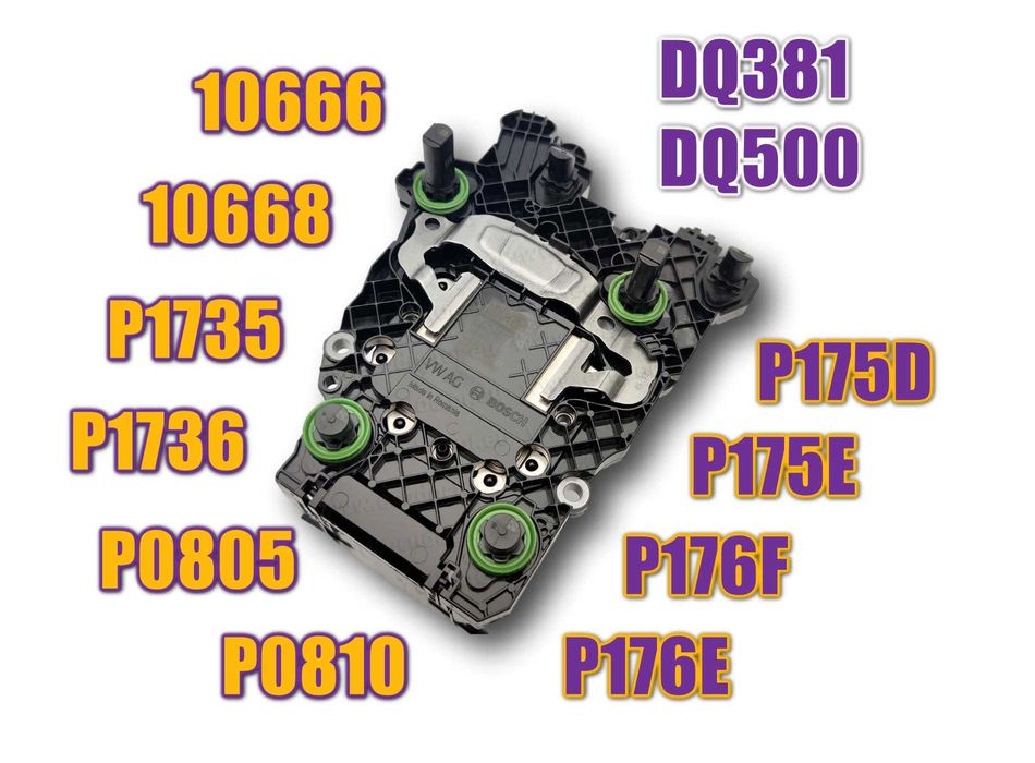 Naprawa sterownika komputer 10668 P1736 czujnik położenia sprzęgła