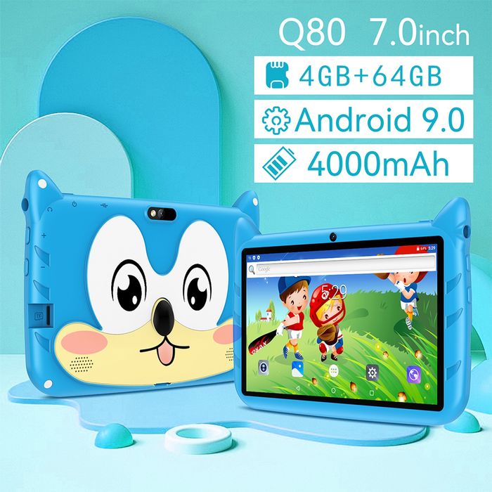 Планшет дитячий в захисному корпусі Kids Tablets 4/64 Гб, 4000 mAh.