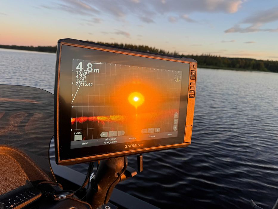 Garmin Echomap 12 + LVS 34 szkolenie