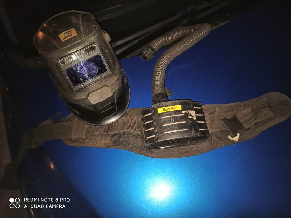 Maska SpawalniczA z Nawiewem