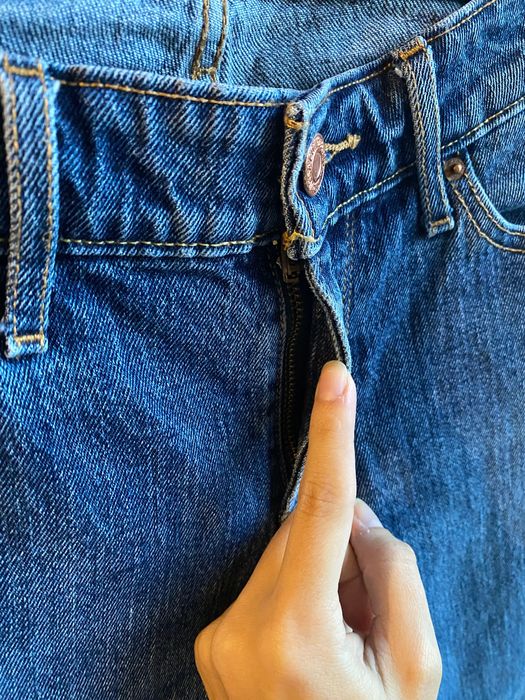 Jeansy damskie skinny 711 levi’s 26/30 grubszy jeans