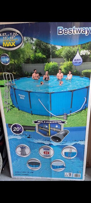 Basen ogrodowy Bestway 4,5m x 1,22m