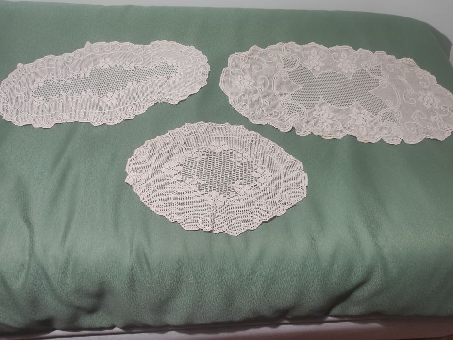 3 Crochet Doilies