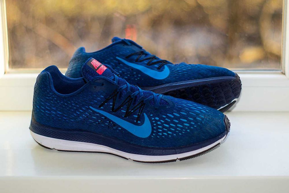 ‼️Кросівки бігові Nike Zoom Winflo 5 AA7406-405 SL Blue 44 р оригінал