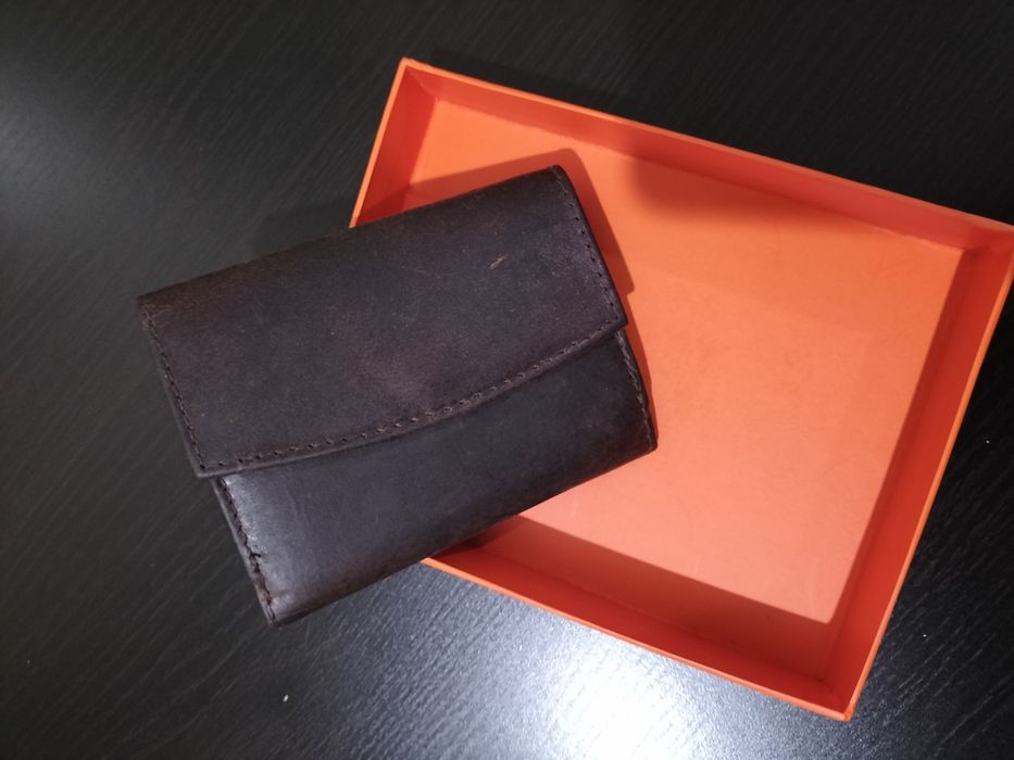 Carteira em pele genuína  pelezone