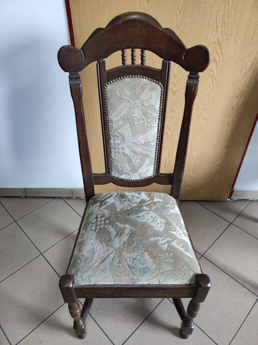 Krzesło ozdobne meble holenderskie