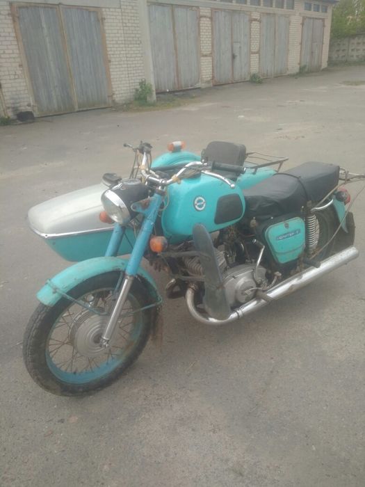 Продам моцикл "Юпитер 3" з коляскою.