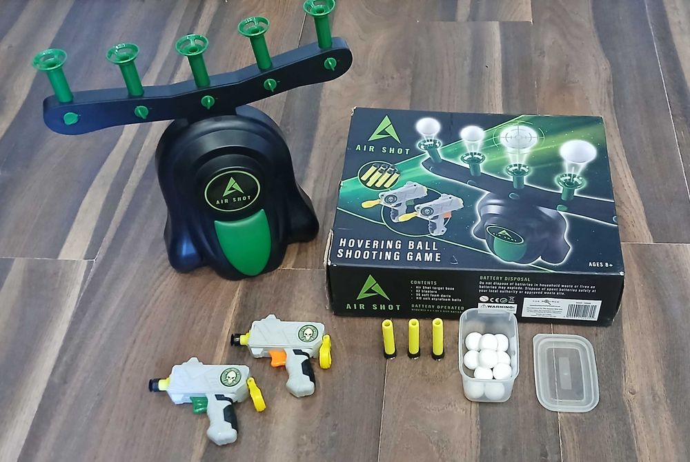 Gra strzelecka Air Shot - strzelanie do celu piankowymi nabojami