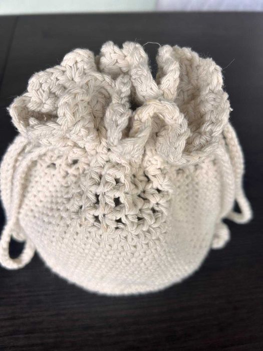 Saquinhos de pão feitos à mão