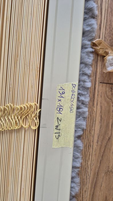 Żaluzje drewniane - bambus naturalny 55mm