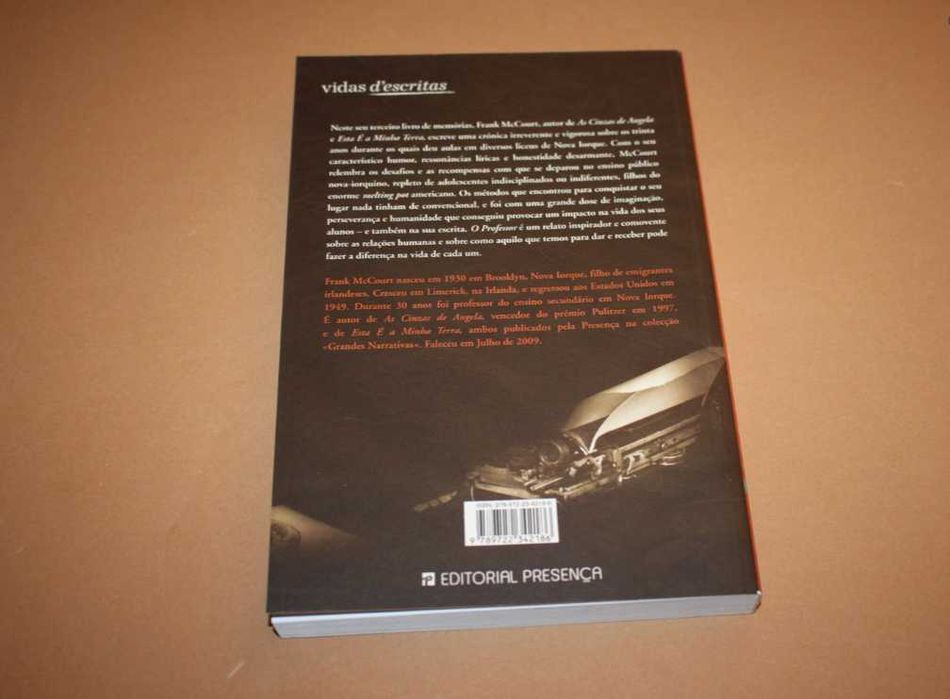 O Professor // Frank Mccourt