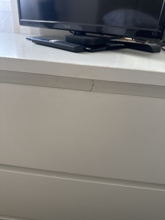 Cómoda Malm Branca