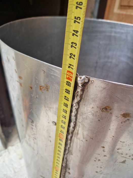 Бочка/кастрюля з нержавіючої сталі