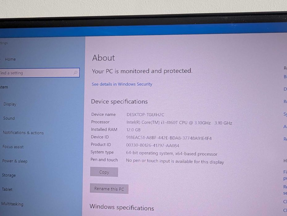 Надійний мікро ПК HP ProDesk 400 G1 Mini i3-4160T, 12GB, 500GB, Wi-Fi