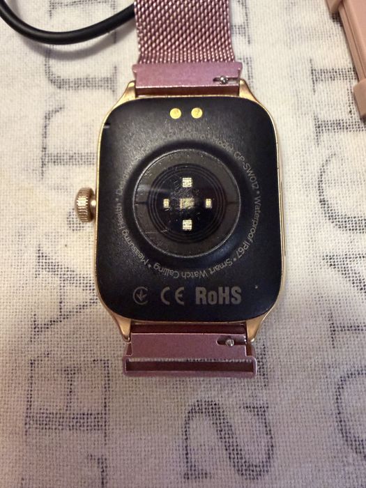 Смарт годинник Gelius Amazwatch GTS (GP-SW012) Gold Rose