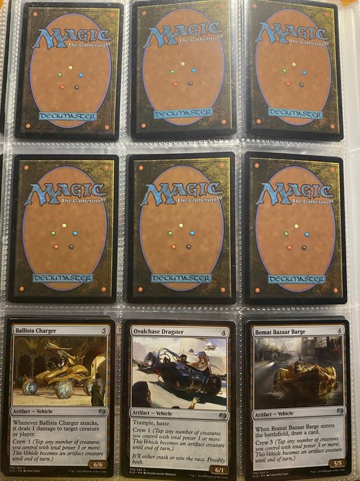Vehicle kolekcja 48 kart magic the gathering kazda inna