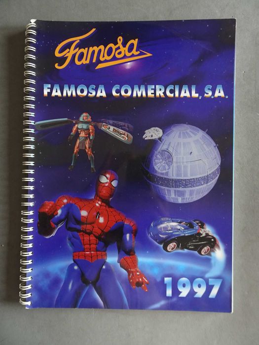Antigo catálogo brinquedos 1997 Famosa