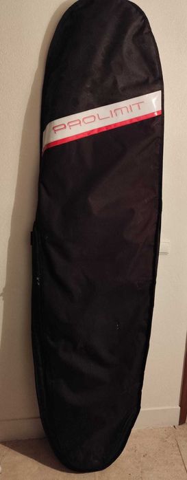 Prancha de Surf Pigmeu 7’2 Hybrid com capa + Acessórios (FCS)