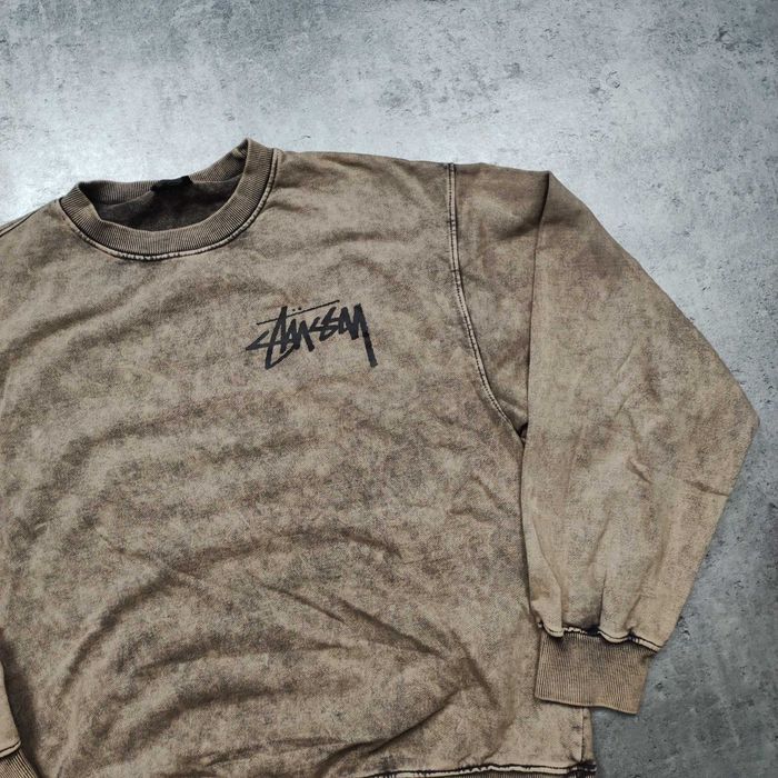 MĘSKA Bluza PREMIUM Streetwear Stussy Nike Logo Tie Dye Duże Logo