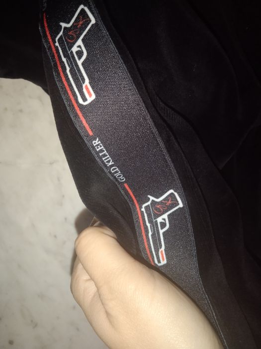 Dres welurowy Gold Killer