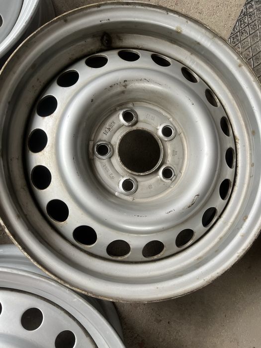 Komplet felg 5x112 przyczepa laweta et30 15”