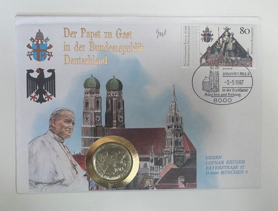 100 Lirów Chemtails Papierz odwiedza Republikę Niemiec