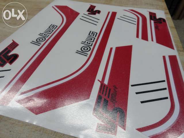 Autocolantes sachs lotus sachs fuego sachs v5 racing