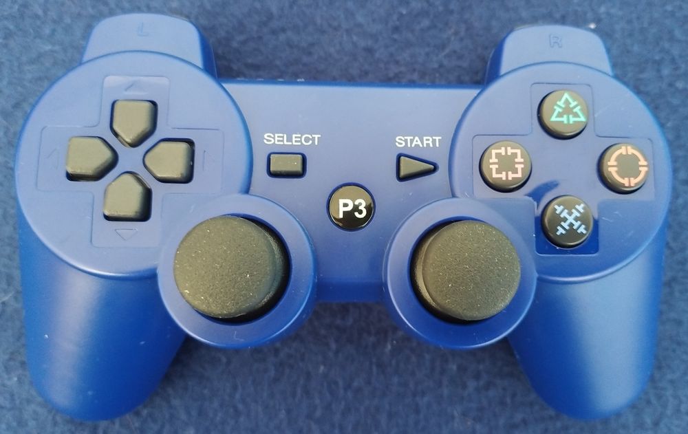 Blue PlayStation 3 Controller – Brand New64550922480131120