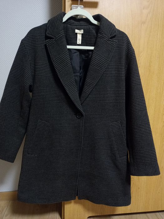 Marynarka grubsza j. Płaszcz j.nowa pull&bear kratka 38